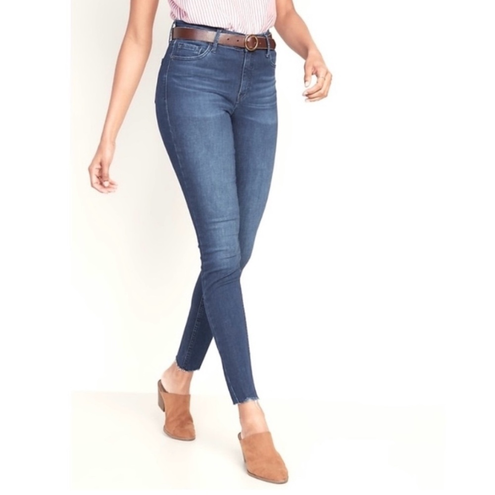 Gap | True Skinny High Rise Dark Indigo Soft Denim Jeans